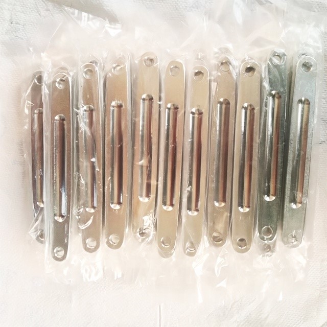 Universal 3/8" Hole Dia Silver and Black Finish Aluminum Jacobs Ladder Straps 5.0mm Thickness for Sprint Car