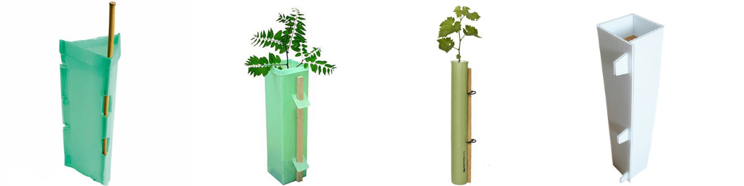 Waterproof 8mm 10mm Corrugated Plastic Tree Guard High UV Grade