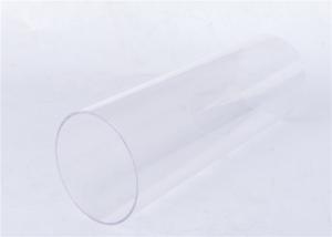 Quality LED Plastic Extrusion Profiles , Polycarbon Extrusion Light Tube Cover wholesale