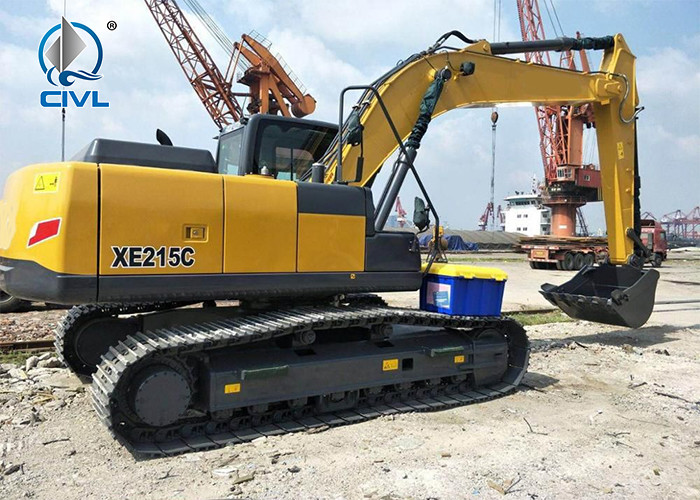 New 21 Ton Excavator XE215C With ISUZU Engine Bucket Capacity1m3