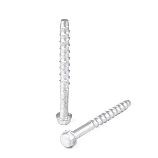 100% QC Tested M12 Hex Head Carbon Steel Concrete Anchor Bolts 150mm for Barrier
