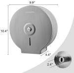 9 Inch Jumbo Commercial Toilet Paper Dispenser Wall Mount Bathroom Accessories