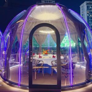 Quality UV Resistance 99.9% Polycarbonate Dome House PC Round Shape Dome House wholesale