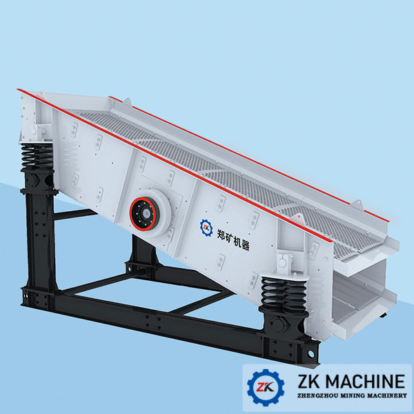 Coal Powder Vibrating Screen Machine , Mining Linear Vibrating Screen