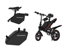 Quality Urban Tourism 12 Inch Folding Bike , Mens Fold Up Road Bike Eco - Friendly wholesale