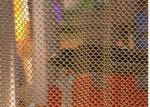 Customized Metal Chain Drapes Fireplace Wire Mesh Curtain 6x6mm