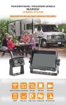 7 Inch Truck Rearview Camera Kit Waterproof IP69K Night Vision