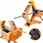 2 Ton Electric Scissor Jack 350mm Lift Range 120W Rated Power