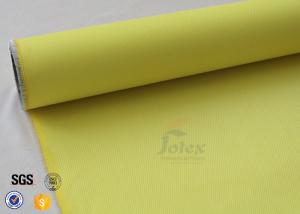 Quality Yellow PU Coated Fiberglass Fabric 3732 Fireproof Welding Protection Blanket wholesale