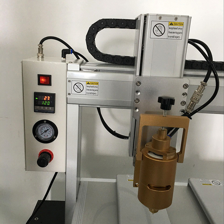 Carbon Steel 3 Axis Glue Dispenser , Adhesive Automatic Glue Dispenser Robot