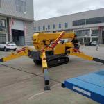 360 Degree Hydraulic Slewing Construction Lifter Tracked Mini 8 Ton Spider Crane