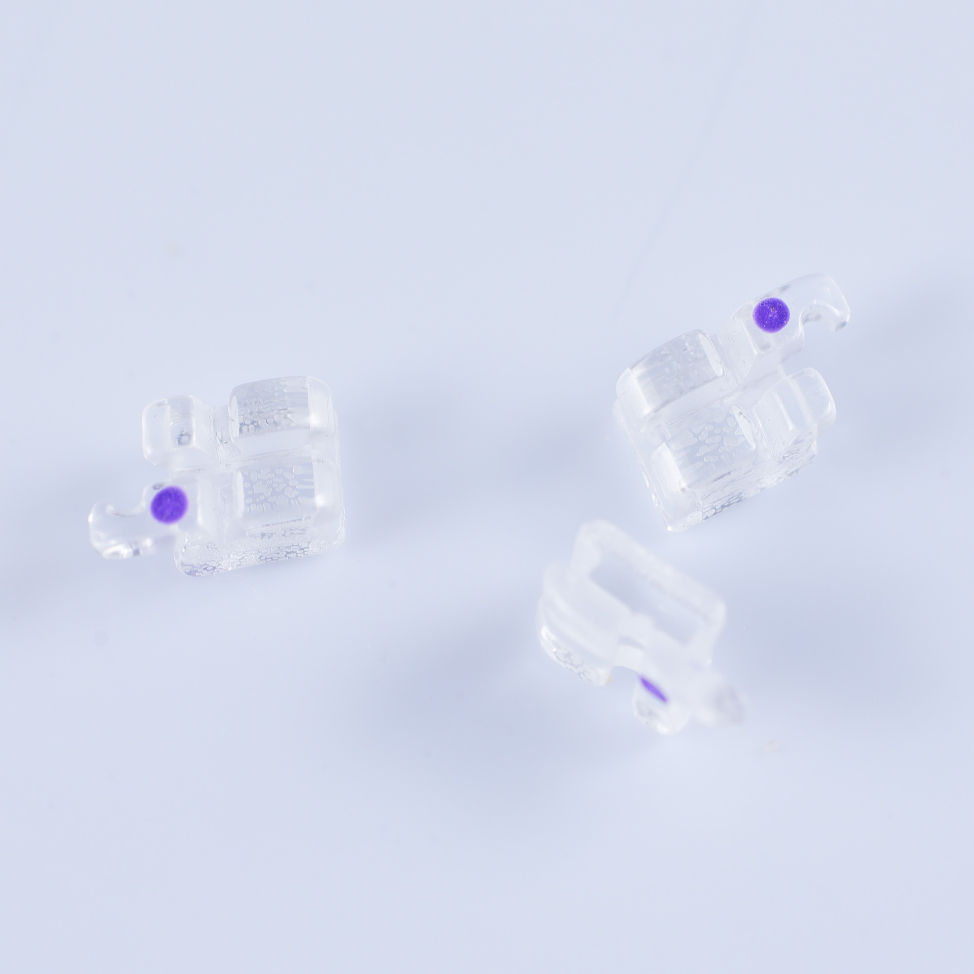 Monocrystalline Sapphire Orthodontic Bracket Tooth Treatment Braces OEM