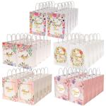Candle Custom Wedding Thank You Kraft Paper Gift Bags With Twist Handle