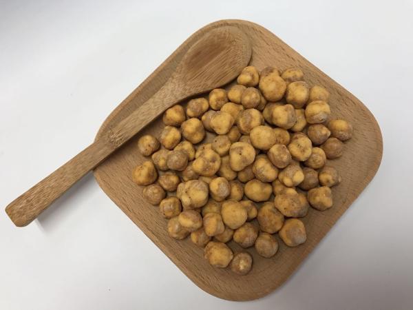 BBQ Flavor Coated Roasted Chickpeas Snack , Organic Roasted Chickpeas Low