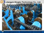 Color Steel Tile Pre - Cutting Purlin Machine With Worm Gear Box Transmission
