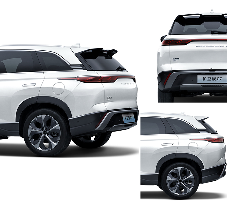 Fast Charge Time of 0.37 Hours and Size of 4820*1920*1750mm 2023 BYD Frigate 07 SUV Sale Car 205KM Luxury Energy Vehicle