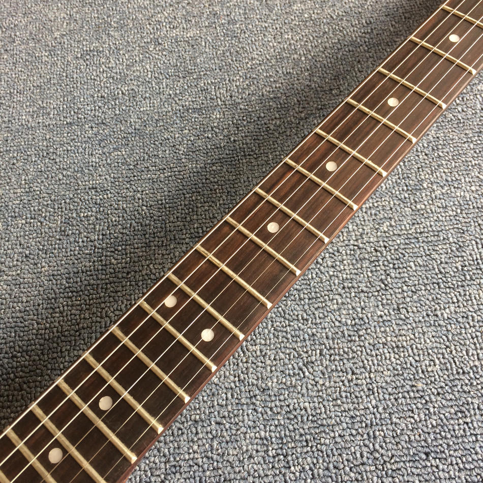 Custom V style electric guitar,Rosewood Fingerboard ,Dots inlays,Chrome hardware