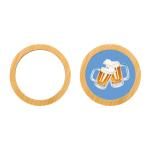 Customized Logo Creative Sublimation Wooden Magnetic Bottle Opener For