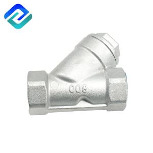 Quality Female End SS Y Strainers Valeve 1.5 Inch Investment Casting wholesale