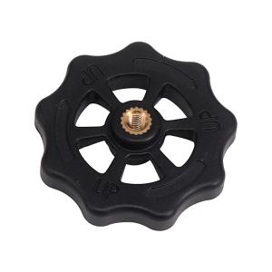 Quality ABS Black 5 * 5 * 0.7mm Hot Bed Leveling Nut 3D Printer Accessories wholesale