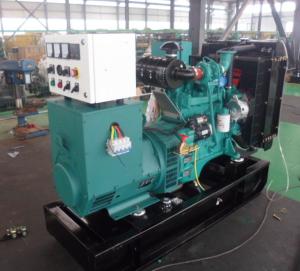 Quality 35kw - 550kw Cummins Diesel Generator Stamford Low Fuel Consumption wholesale