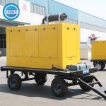 Practical Trailer Diesel Generator Set Single Phase 500KVA 400KW