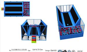 Quality 44M2 Small Size Amusenment Trampoling/ Indoor Trampoline Made in China with Good Quality wholesale