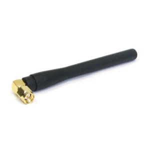 Quality 10cm Rubber Radio Antenna , LS-A2 Wireless Right Angle Antenna wholesale