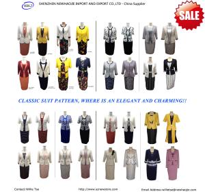 Quality Wholesale Women's skirt suits and dress suits from shenzhen China wholesale
