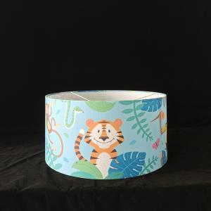 Quality Cartoon Tiger Printed Kids Bedroom Lampshades D350mm H220mm wholesale