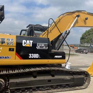 Quality 1.54m3 Bucket Capacity Original CAT330DL Used Cat Excavator Cat Digger 30.15 Ton wholesale
