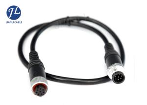 Quality M12 IP67 Car Top View Camera 8 Pin Extension Cable wholesale