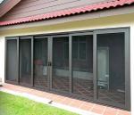 Hurricane Proof Slim Glass Window Soundproof Aluminium Alloy Profiles Glass
