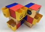 Reversible Gift Packaging Box With Drawer / Multidimensional Cardboard Storage