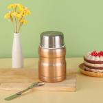 Wide Mouth Vacuum Insulated Food Jars Lunch Box With Handle
