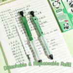 Creative Panda Rotating Gel Pen 0.5mm ST Tips Soft Grip Neutral Pen