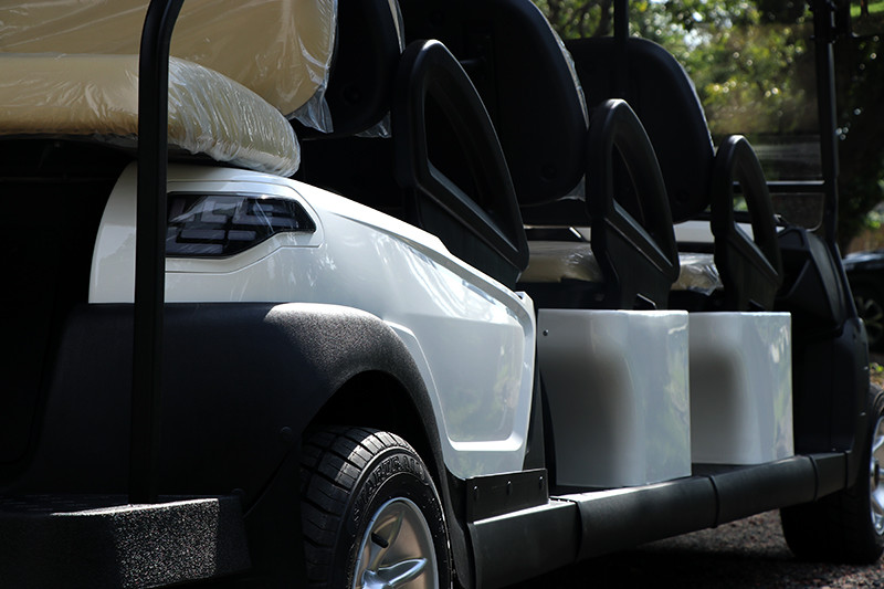 Excar 8 Seats Special Body Design Sightseeing Car With Flip-Flap Seat