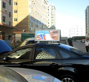 Quality 3G Wireless Wifi Taxi LED Display Full Color Double Sides Bus Led Display Screen wholesale
