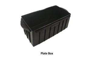 Quality Plate Box 373x182x165mm Battery Spare Parts , Plastic Injection Mould Parts wholesale