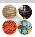High Accuracy Flat Bed CO2 Laser Cutting Machine Wood Fabric Leather Laser