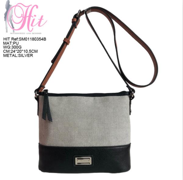 Wholesale Custom PU leather women hand bags ladies tote shoulder bag ladies