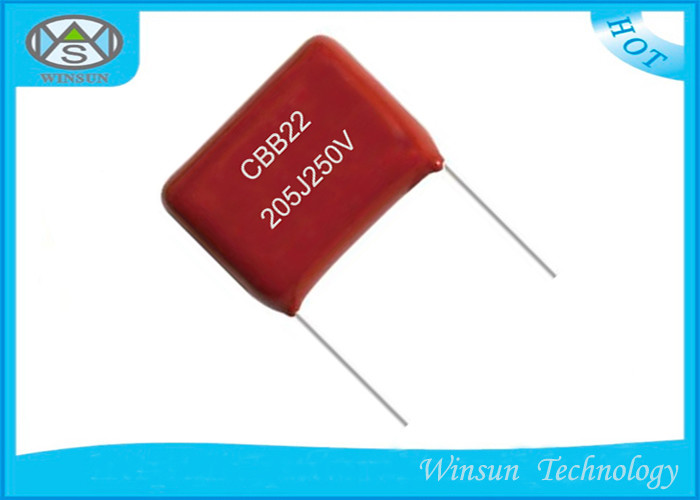 Pulse Metallized Polyester Film Capacitor CBB22 2 Microfarad Polypropylene Capacitor