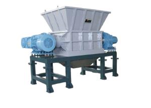 Quality 1000kg h 22kw Two Shaft Plastic Recycling Shredder wholesale