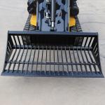 Mini skid steer loader with Gravel bucket