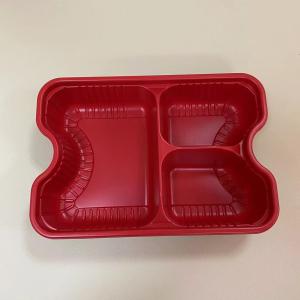 Quality 3 Compartment Plastic Lunch Food Containers Disposable Microwave Packaging Storage Box wholesale
