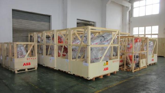 ABB 6 Axis Industrial Robot With OnRobot Electric Gripper Easy Program Packing Electronic Component As Robotic Arm