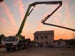 Construction Concrete Equipment Pump Zoomlion 62M With Mercedes Benz