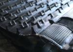64mm Pitch Continuous Rubber Track 27 Link Snowmobile Rubber Track