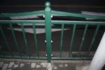 Customized Black Zinc Steel Metal Garrison Fence Panels Maintenance Free
