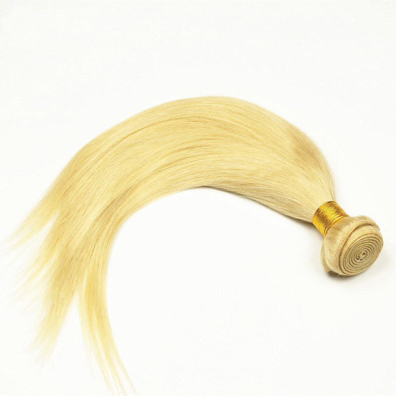 hot-selling 613 blonde brazilian hair weft, graceful hair extension blonde